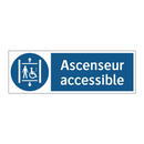 Ascenseur accessible