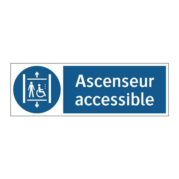 Ascenseur accessible