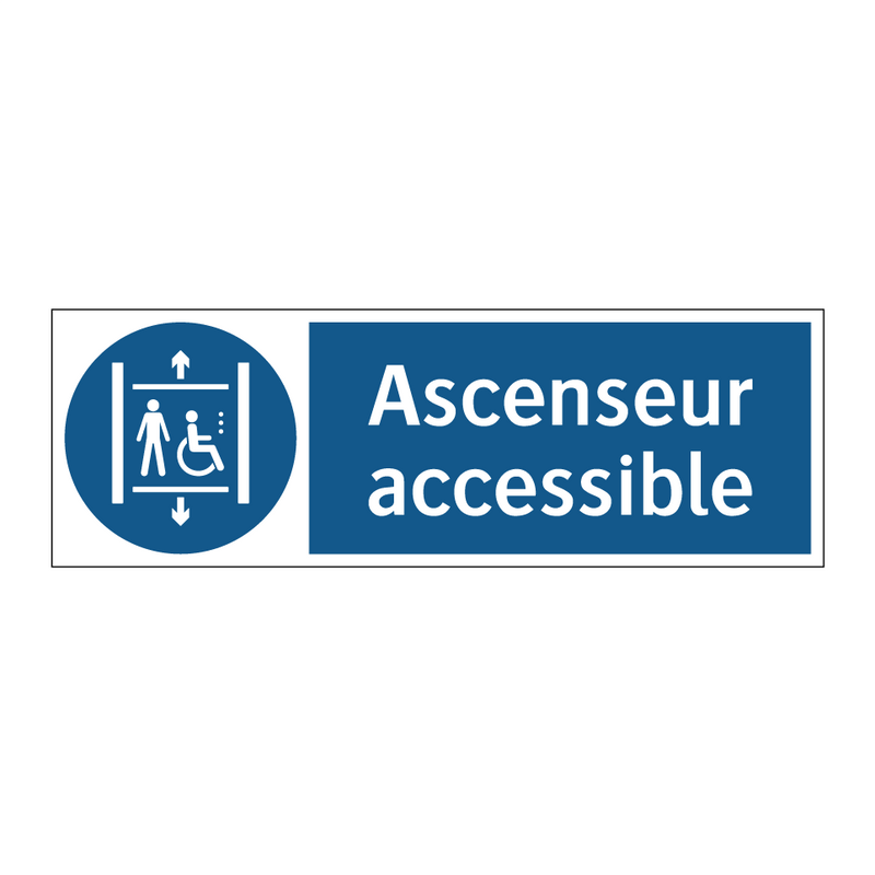 Ascenseur accessible