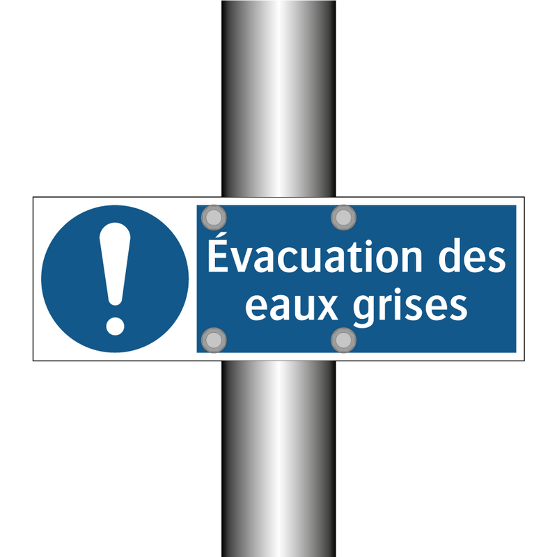 Évacuation des eaux grises
