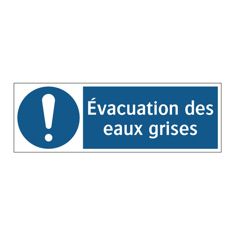 Évacuation des eaux grises