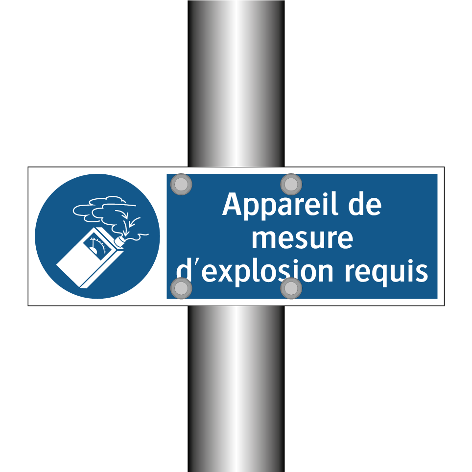 Appareil de mesure d'explosion requis