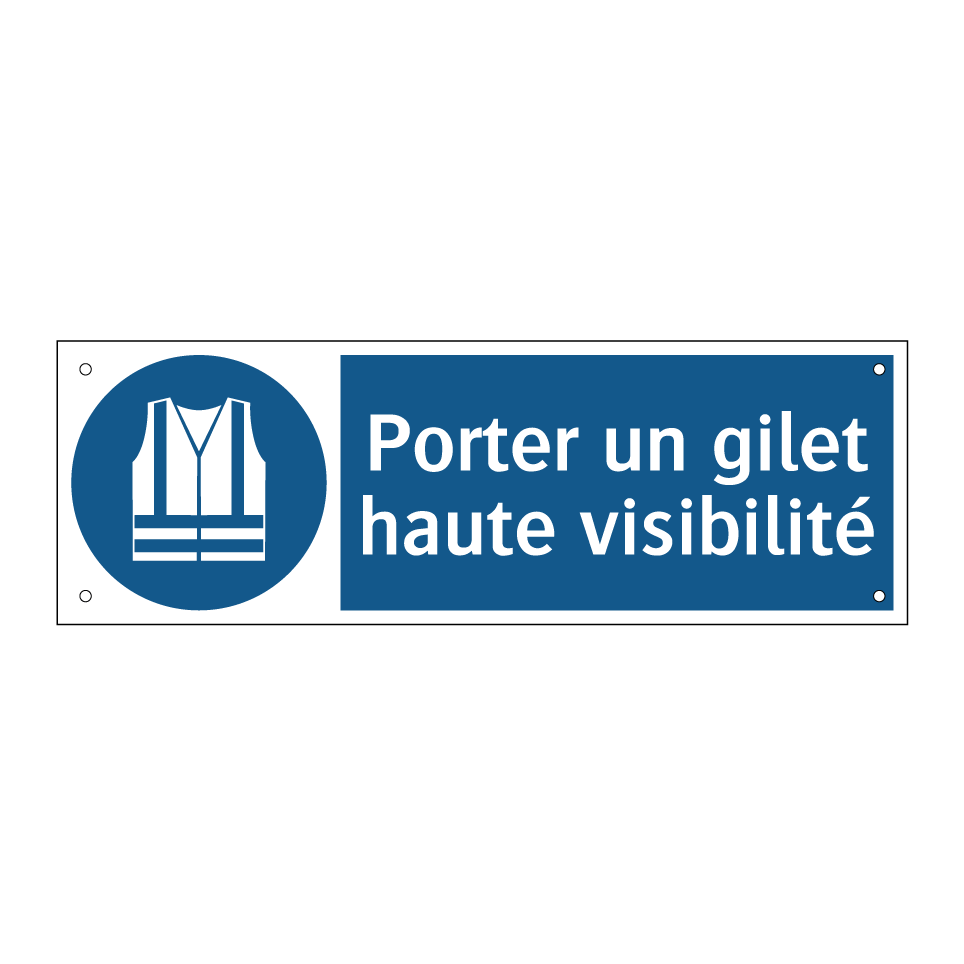 Porter un gilet haute visibilité