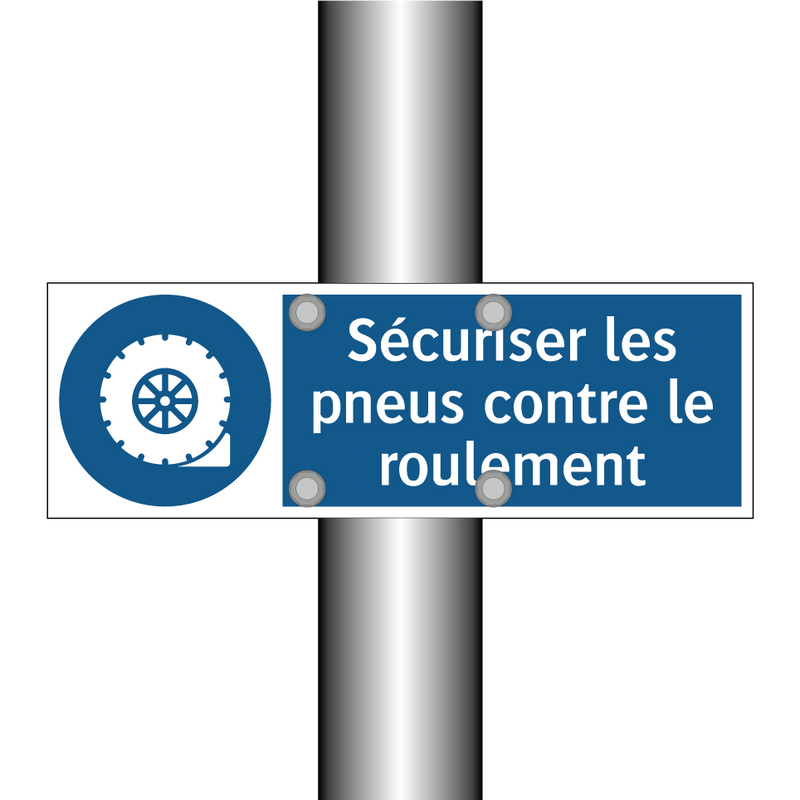 Sécuriser les pneus contre le roulement