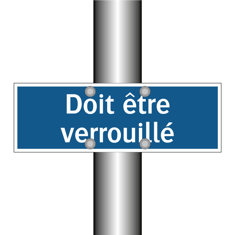Doit être verrouillé