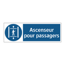 Ascenseur pour passagers