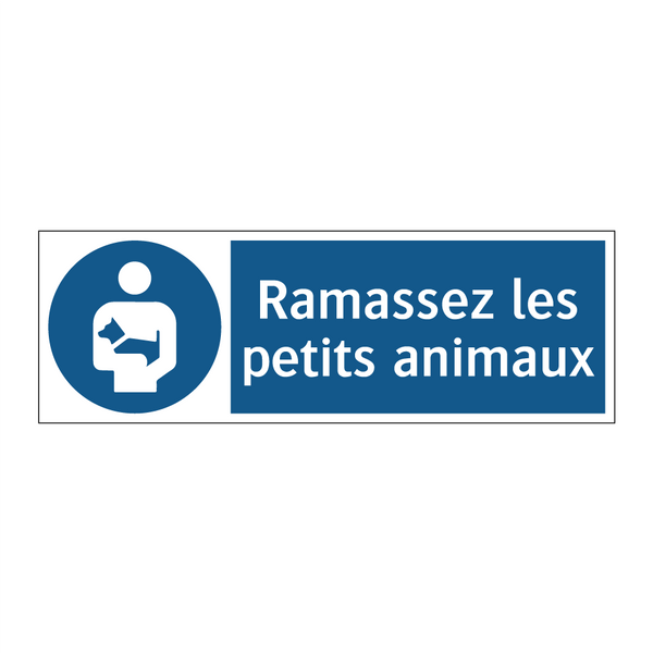 Ramassez les petits animaux