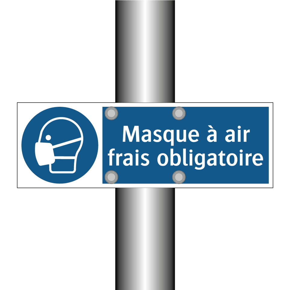 Masque à air frais obligatoire