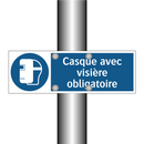 Casque avec visière obligatoire