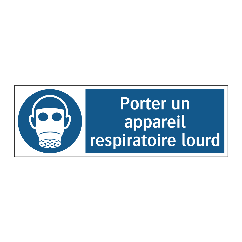 Porter un appareil respiratoire lourd