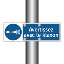 Avertissez avec le klaxon