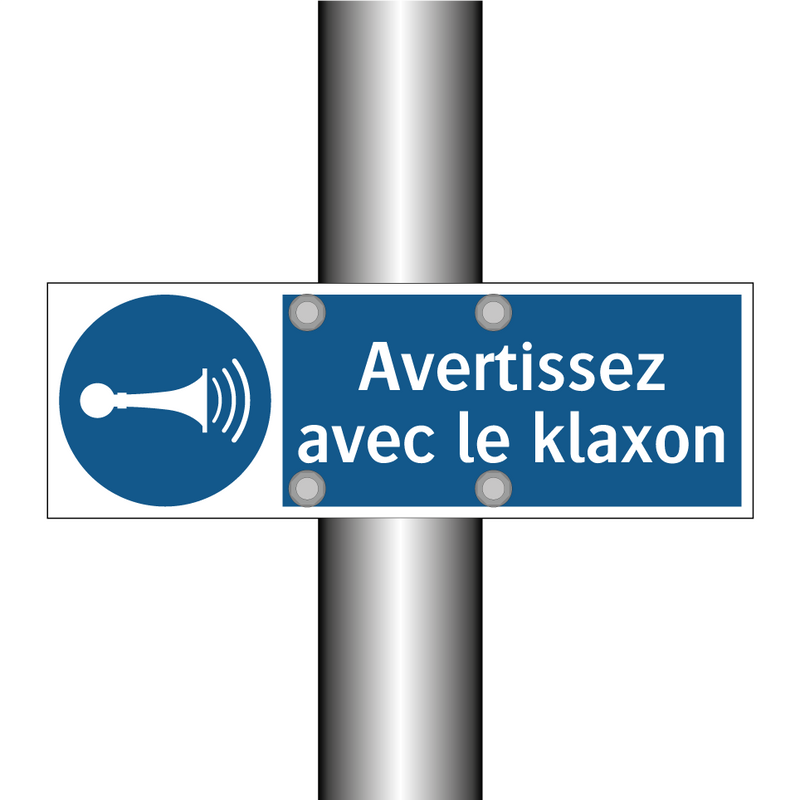 Avertissez avec le klaxon