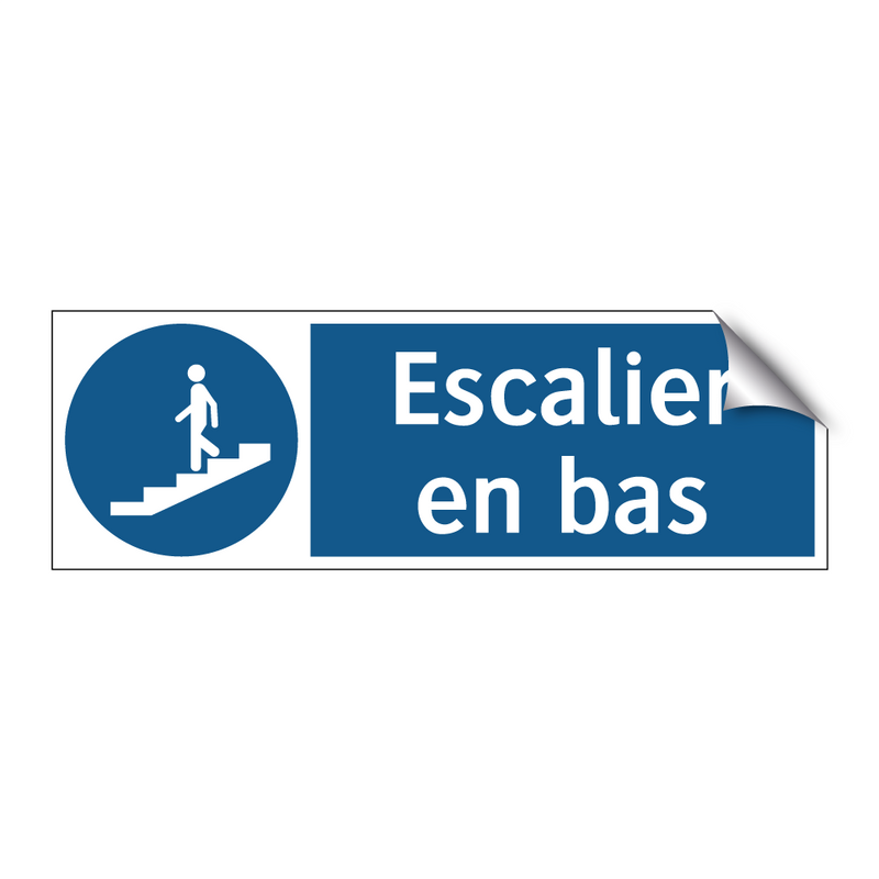 Escalier en bas