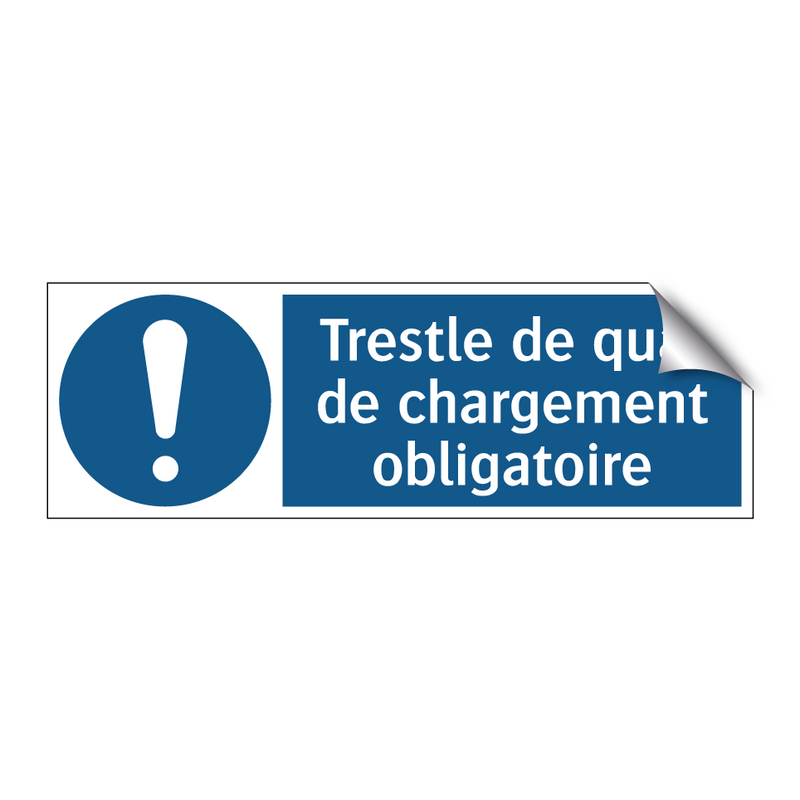 Trestle de quai de chargement obligatoire