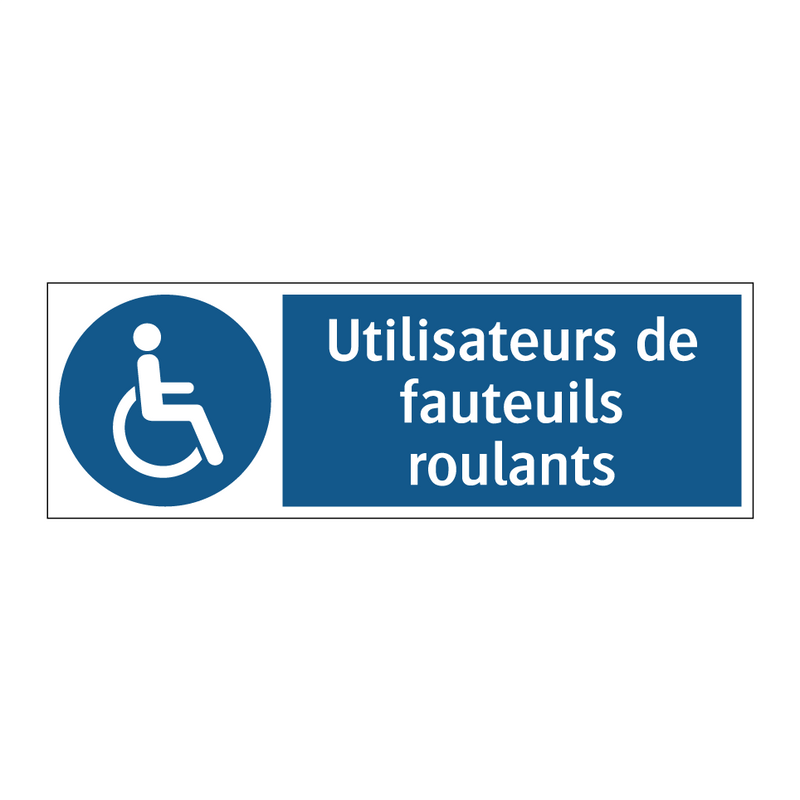 Utilisateurs de fauteuils roulants