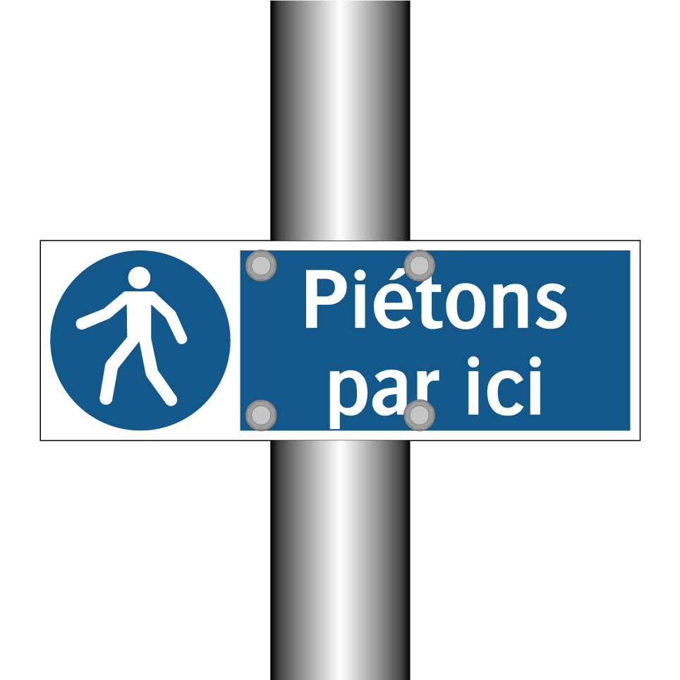 Piétons par ici
