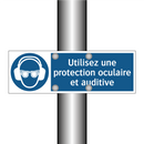 Utilisez une protection oculaire et auditive
