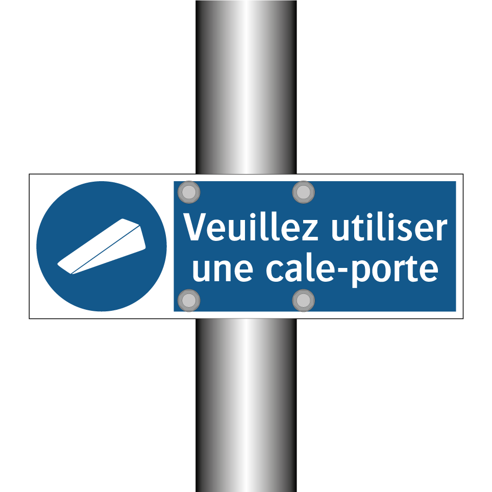 Veuillez utiliser une cale-porte