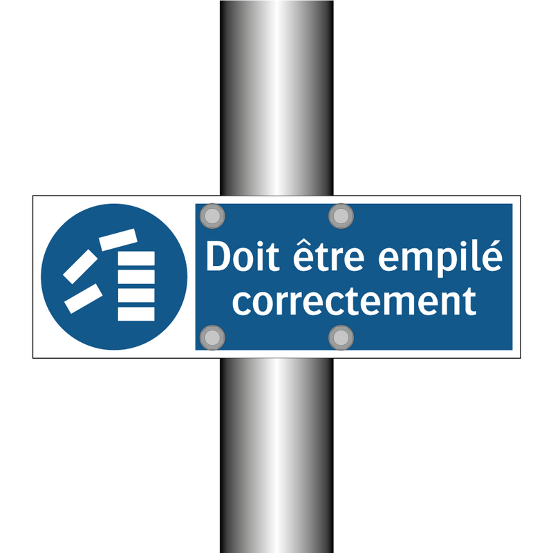 Doit être empilé correctement
