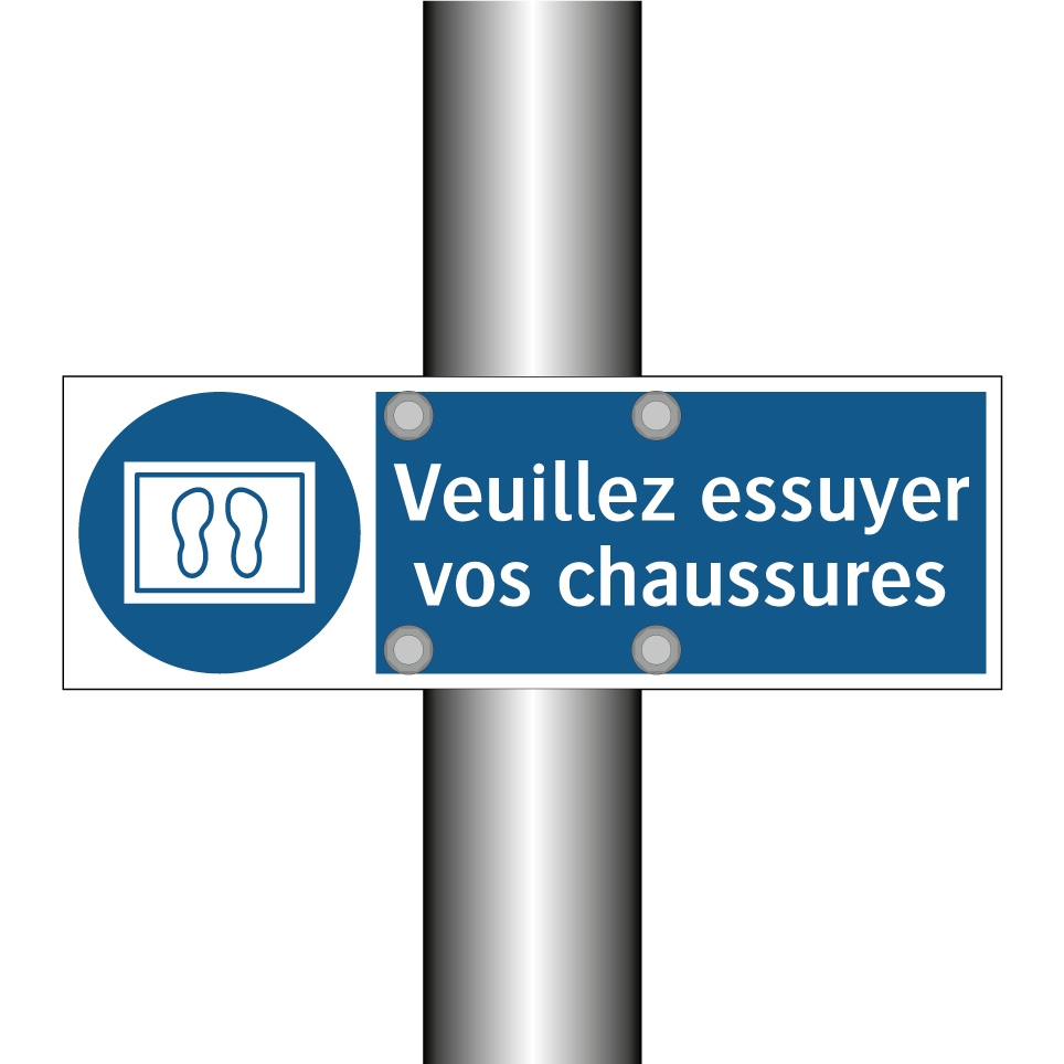 Veuillez essuyer vos chaussures