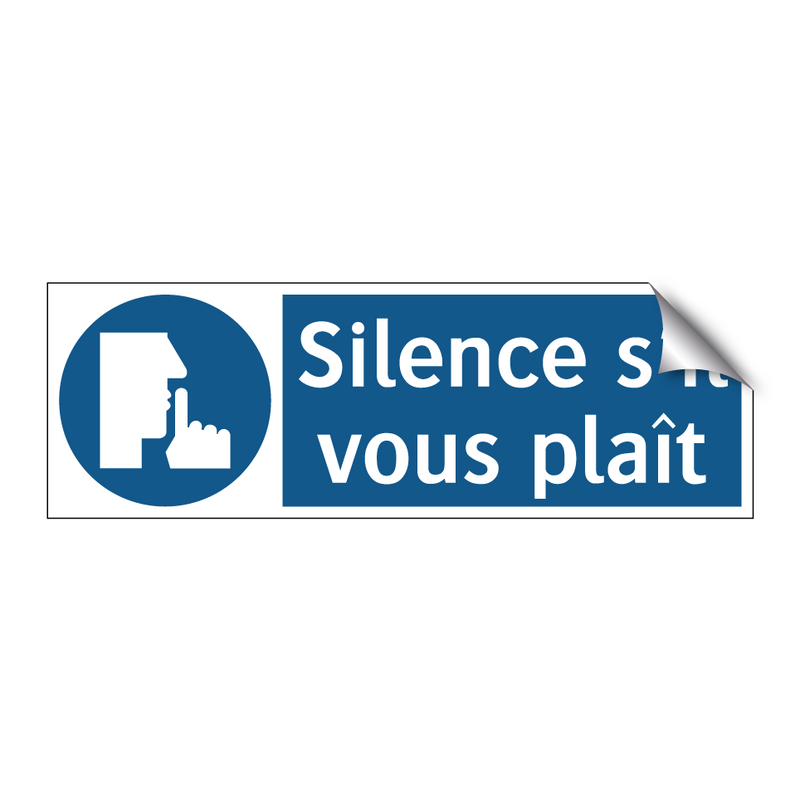 Silence s'il vous plaît