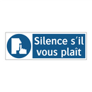 Silence s'il vous plaît