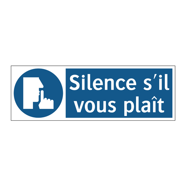 Silence s'il vous plaît