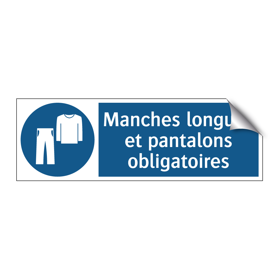 Manches longues et pantalons obligatoires