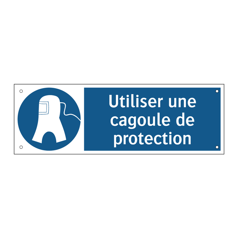 Utiliser une cagoule de protection