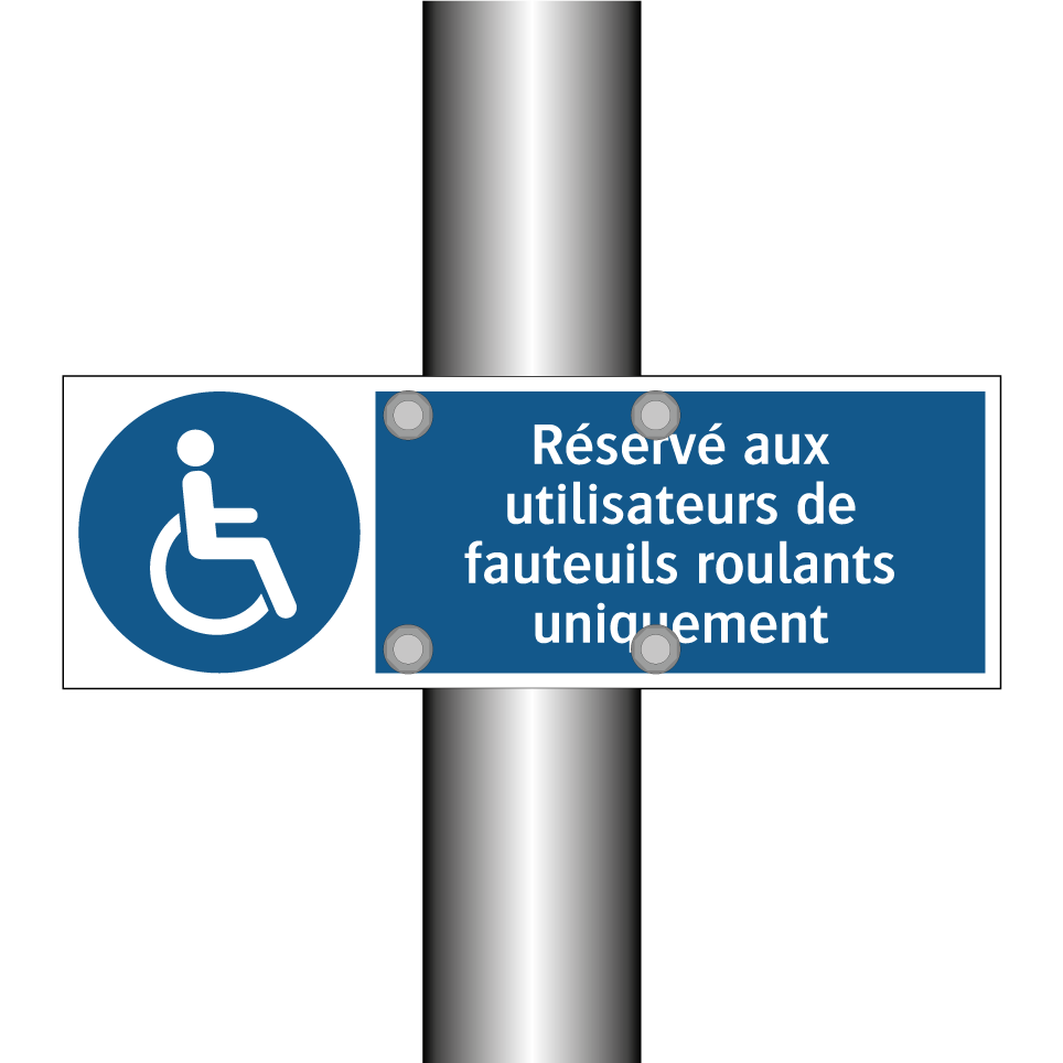 Réservé aux utilisateurs de fauteuils roulants uniquement
