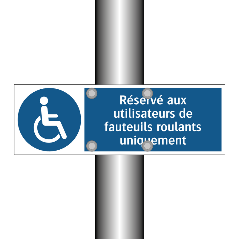 Réservé aux utilisateurs de fauteuils roulants uniquement