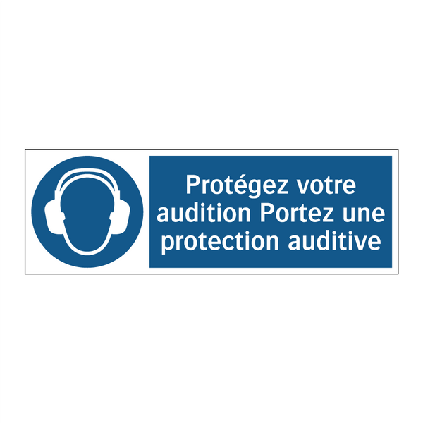 Protégez votre audition Portez une protection auditive