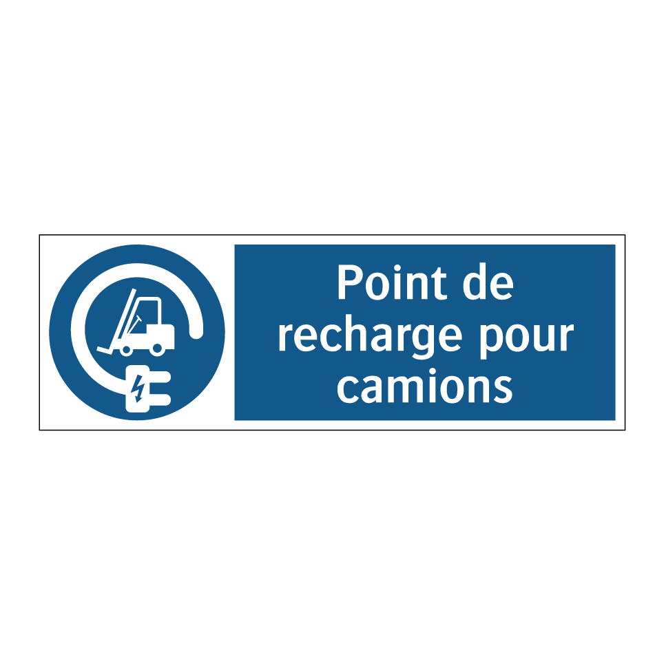 Point de recharge pour camions