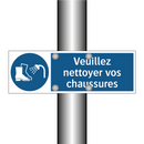 Veuillez nettoyer vos chaussures