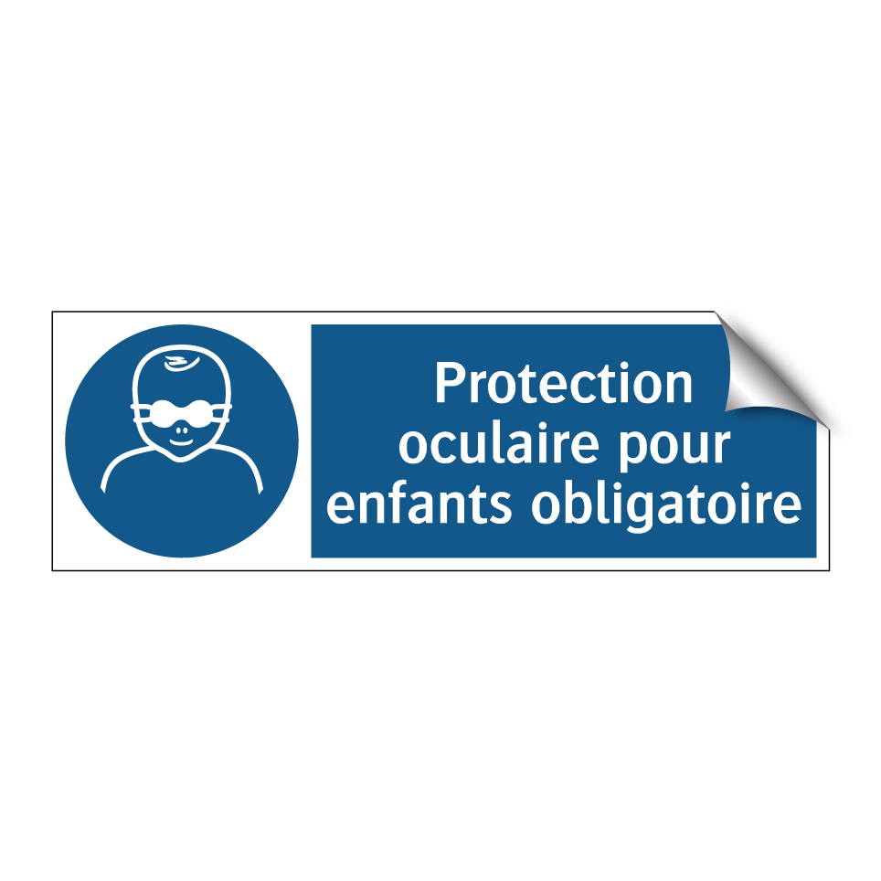 Protection oculaire pour enfants obligatoire