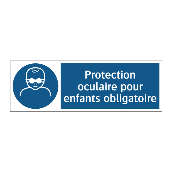 Protection oculaire pour enfants obligatoire