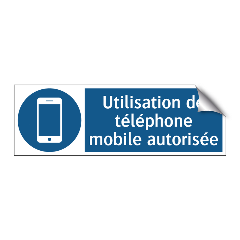 Utilisation de téléphone mobile autorisée