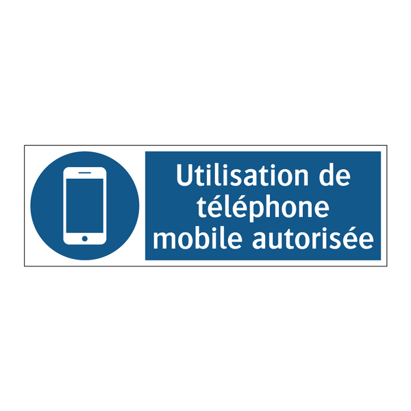 Utilisation de téléphone mobile autorisée