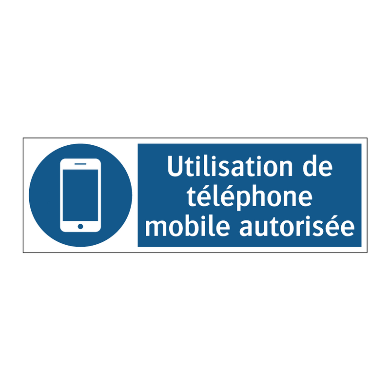Utilisation de téléphone mobile autorisée