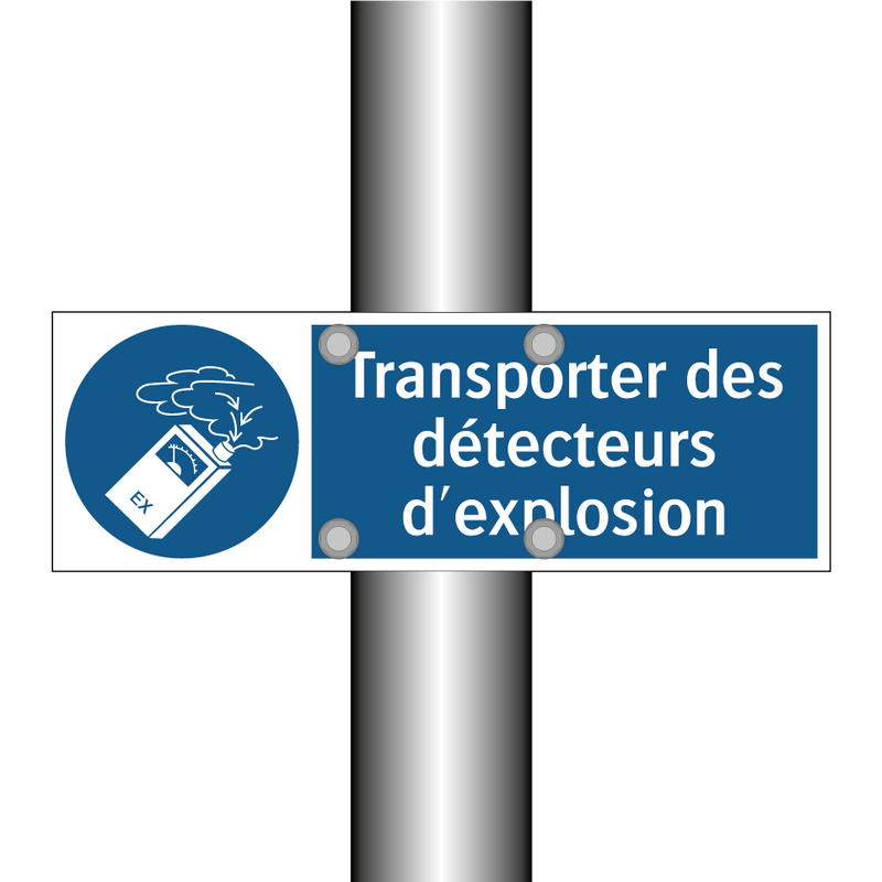 Transporter des détecteurs d'explosion