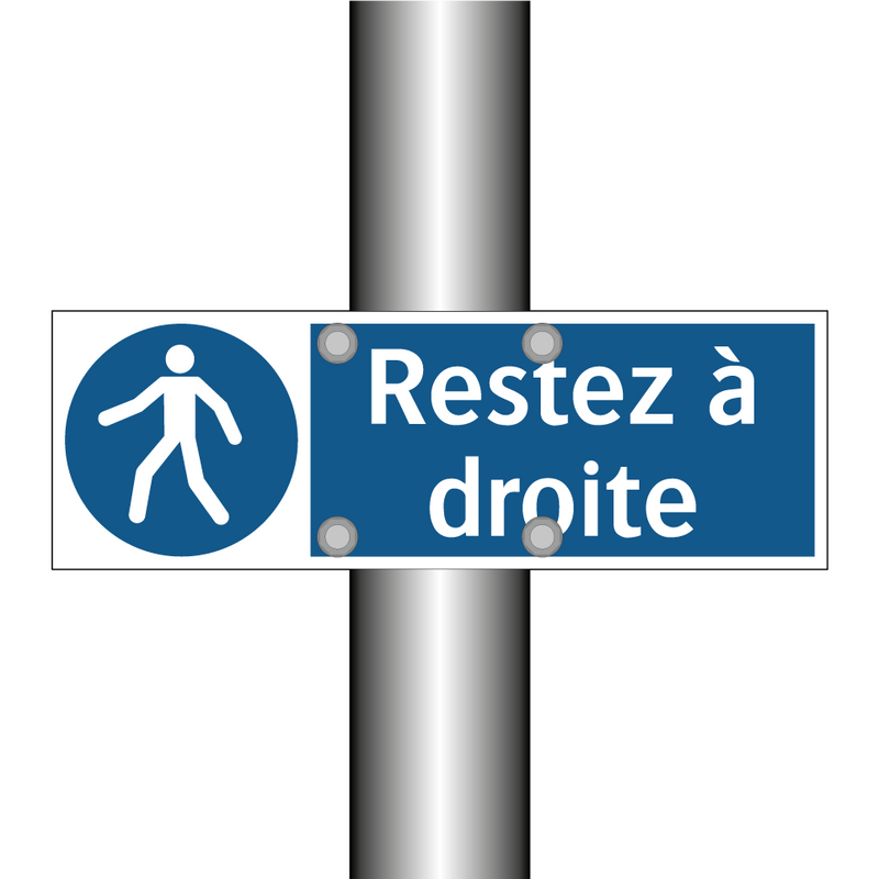 Restez à droite