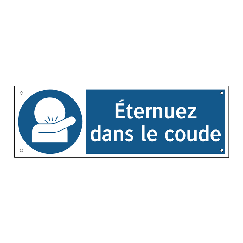 Éternuez dans le coude