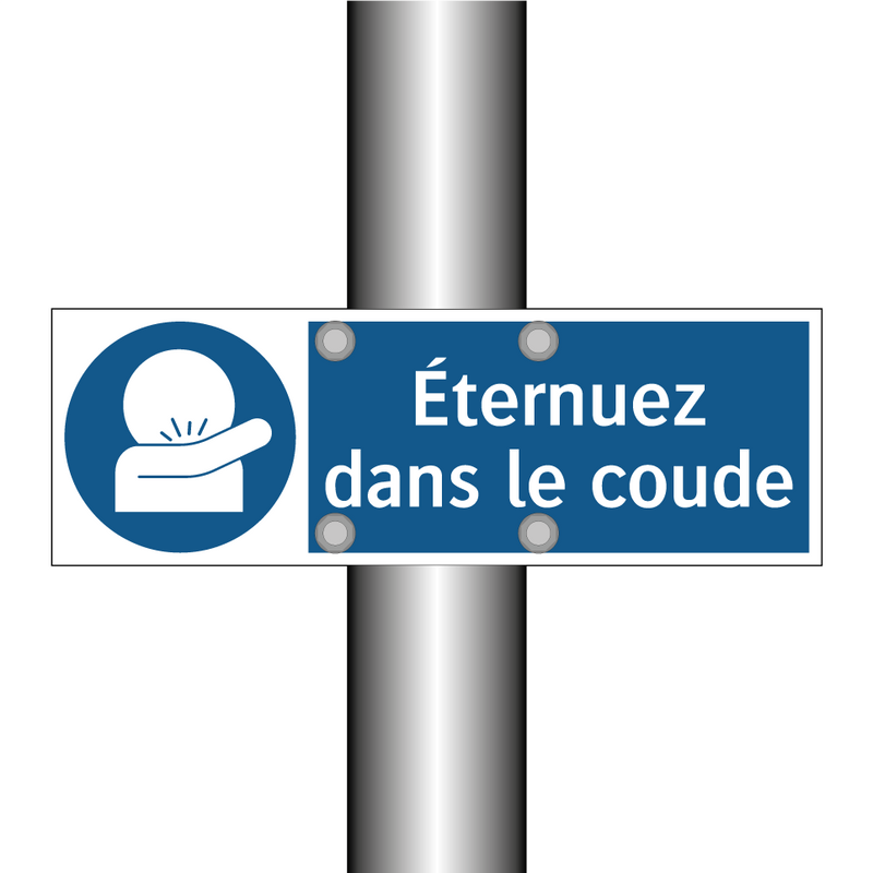 Éternuez dans le coude
