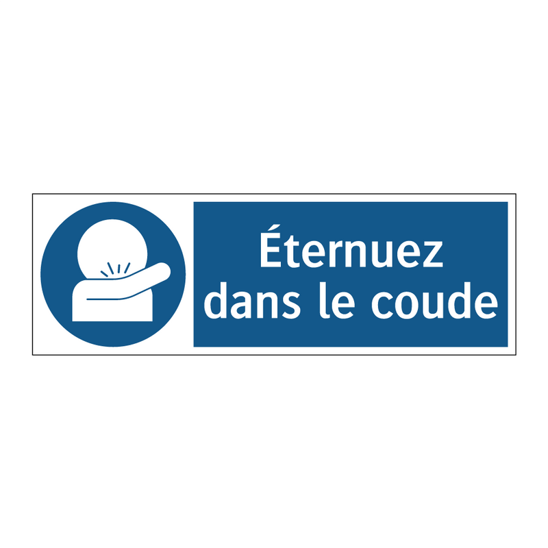 Éternuez dans le coude