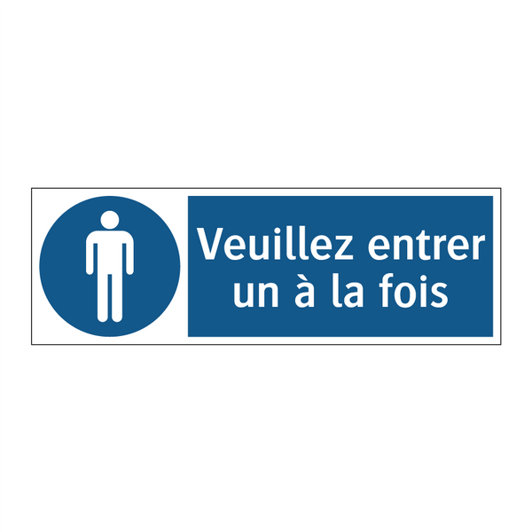 Veuillez entrer un à la fois