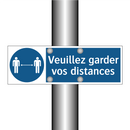 Veuillez garder vos distances