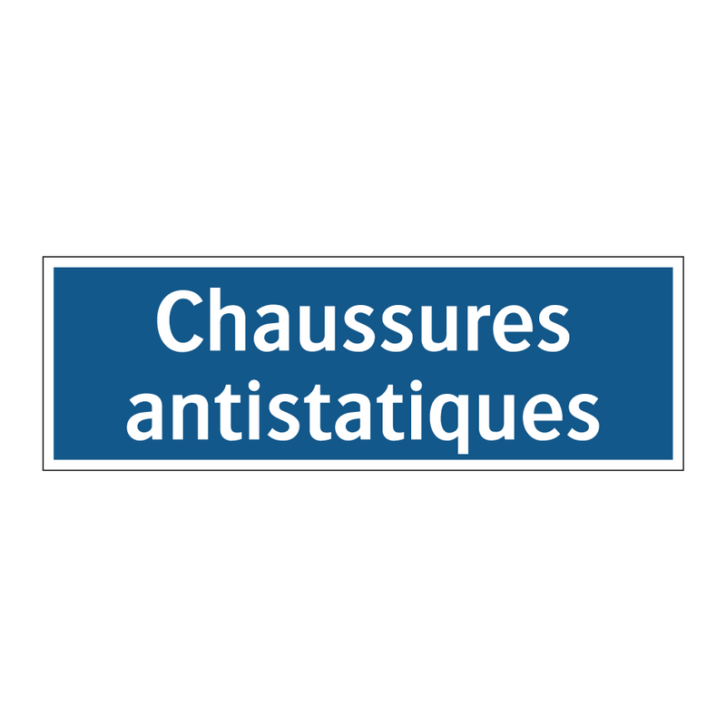 Chaussures antistatiques