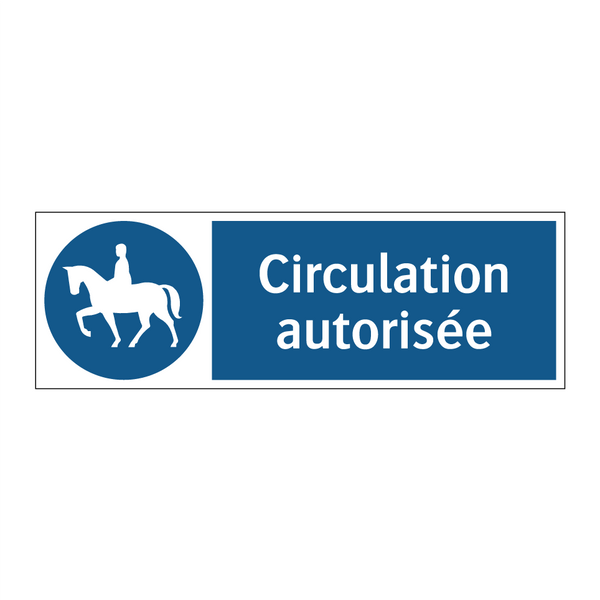 Circulation autorisée