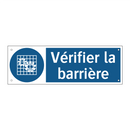 Vérifier la barrière