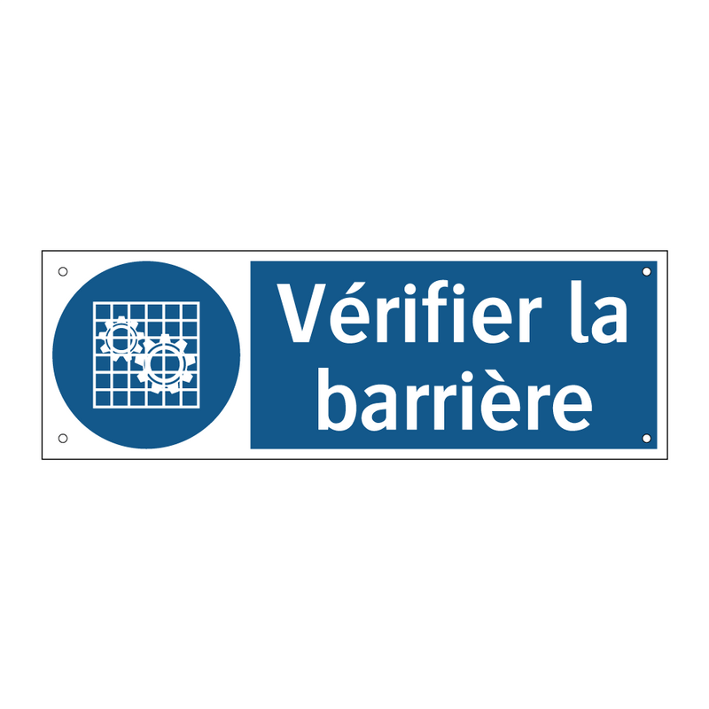 Vérifier la barrière